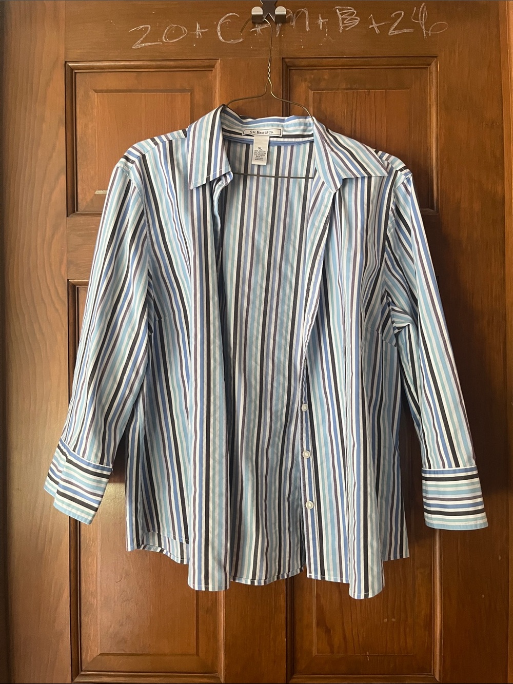 G.H.Bass &Co striped button down